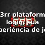 93rr plataforma login: sua experiência de jogos online